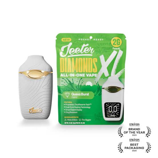 Jeeter | Vape Dispo XL | Liquid Diamonds | Guava Burst (H)
