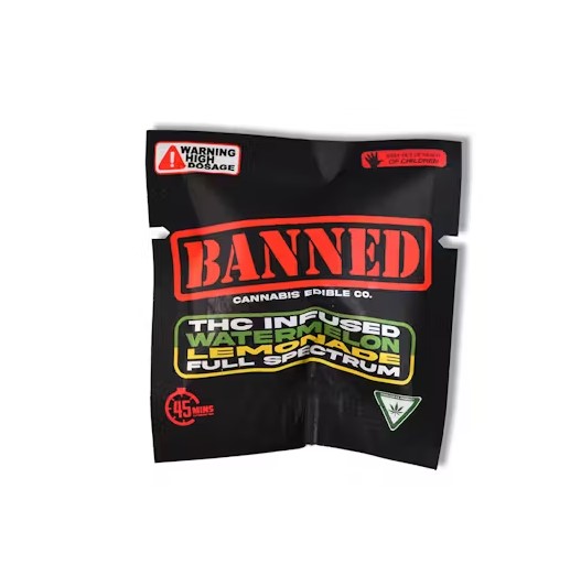 Banned | Watermelon Lemonade | Single Gummie | 200mg