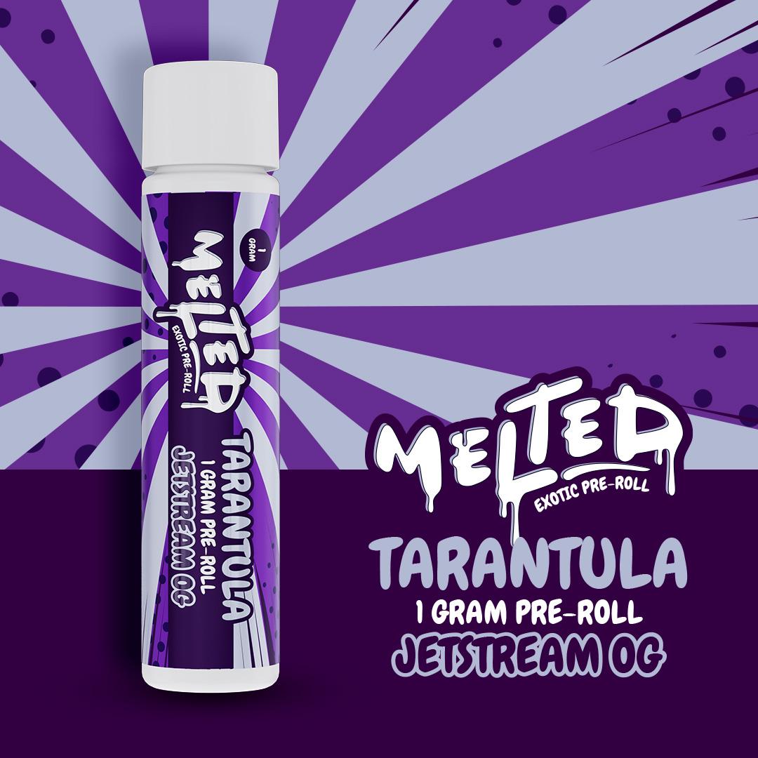 Melted - Tarantulas - 1g Preroll - Jetstream OG