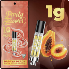 PARTY FAVORS VAPE CART | PAPAYA PEACH
