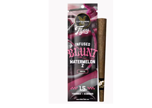Claybourne Co. - Watermelon Z Flyers Infused Blunt - 1.5g