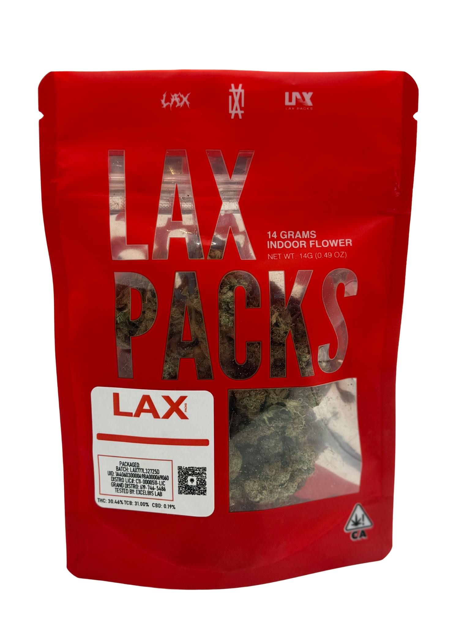LAX Packs Sour Diesel Sativa 14g