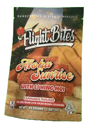 Flight Bites Aloha Sunrise 100mg Rosin Gummies