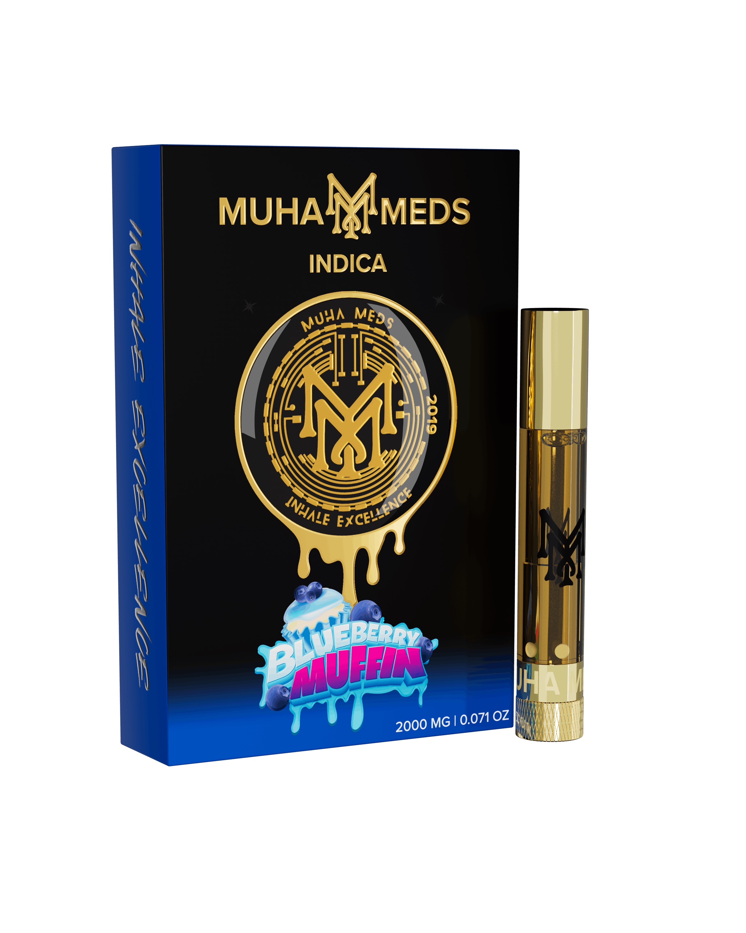 Muha Meds Cartridge |  Blueberry Muffin