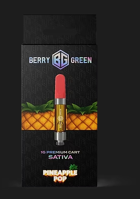 Cartridge | Pineapple Pop | 1g | Berry Green