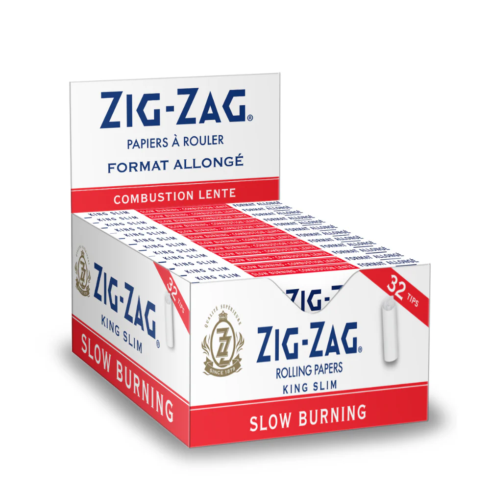 Zig Zag King Size White Rolling Papers & Tips