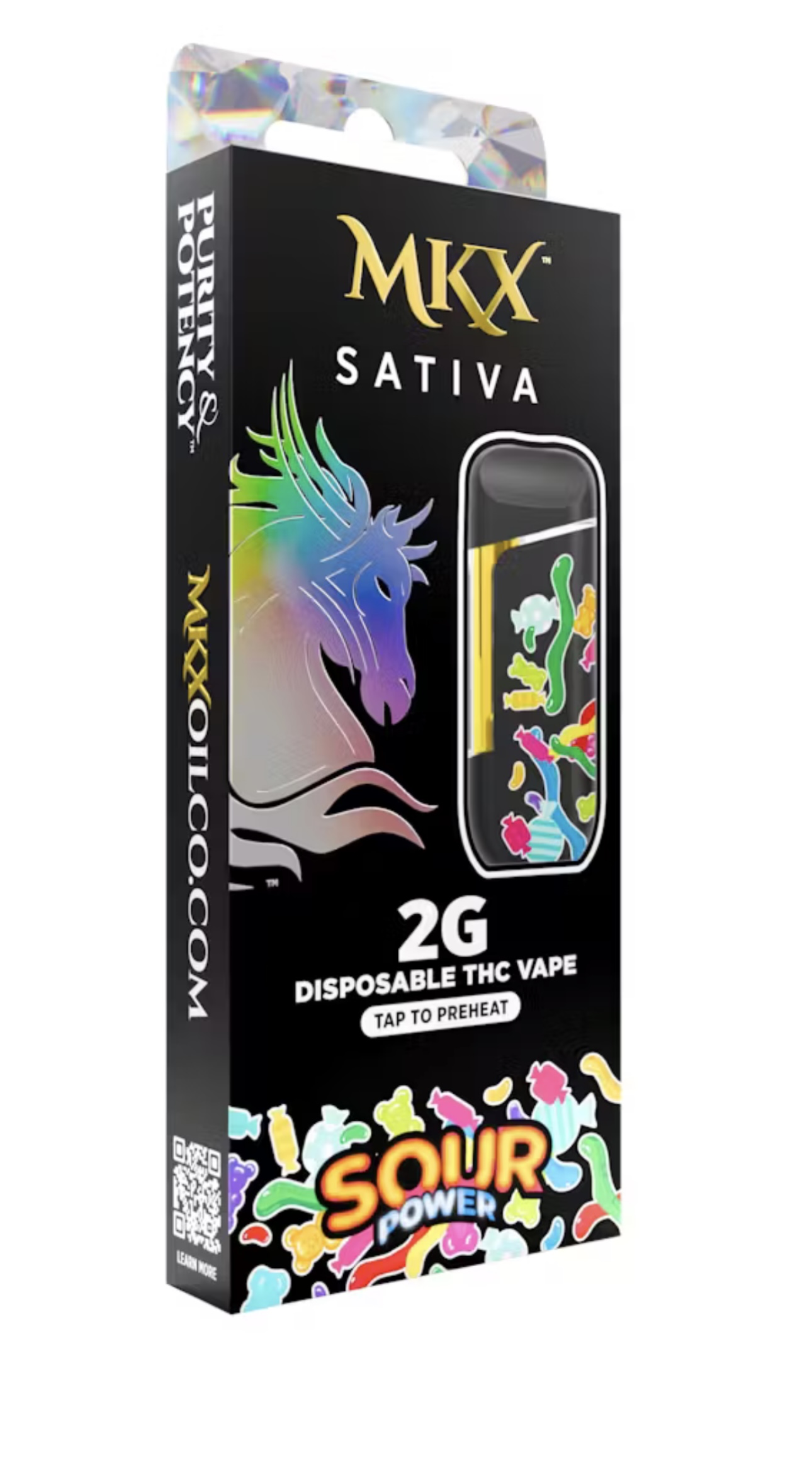 2g MKX Disposable - Sour Power 2g Disposable - Sativa