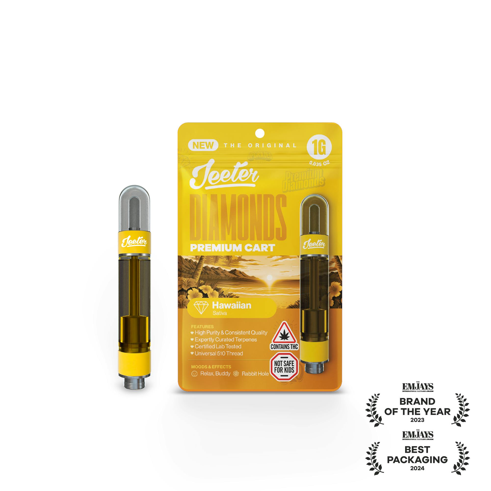Hawaiian | Liquid Diamonds Cart | 1g