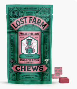 Gummies | Live Rosin | Watermelon | 200mg | Lost Farm