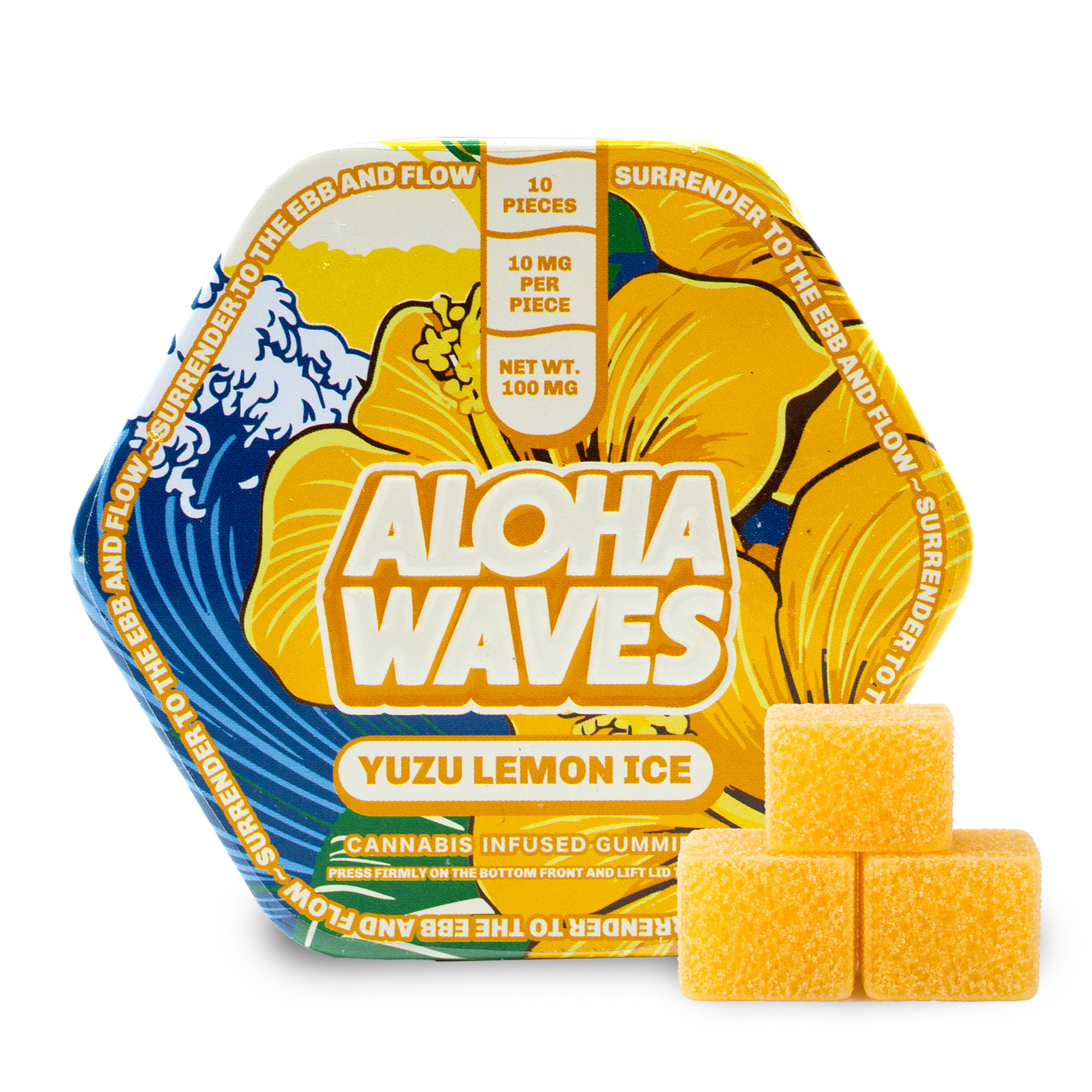 Gummies - Yuzu Lemon Ice - 100mg THC