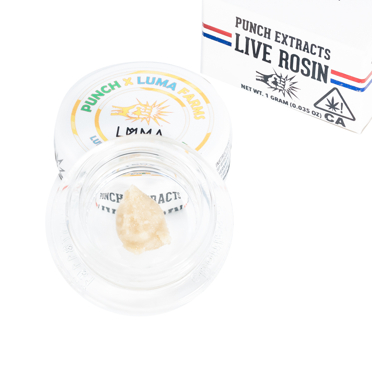 Luma's Banana Punch Tier 2 Live Rosin Cold Cure Badder (1g)