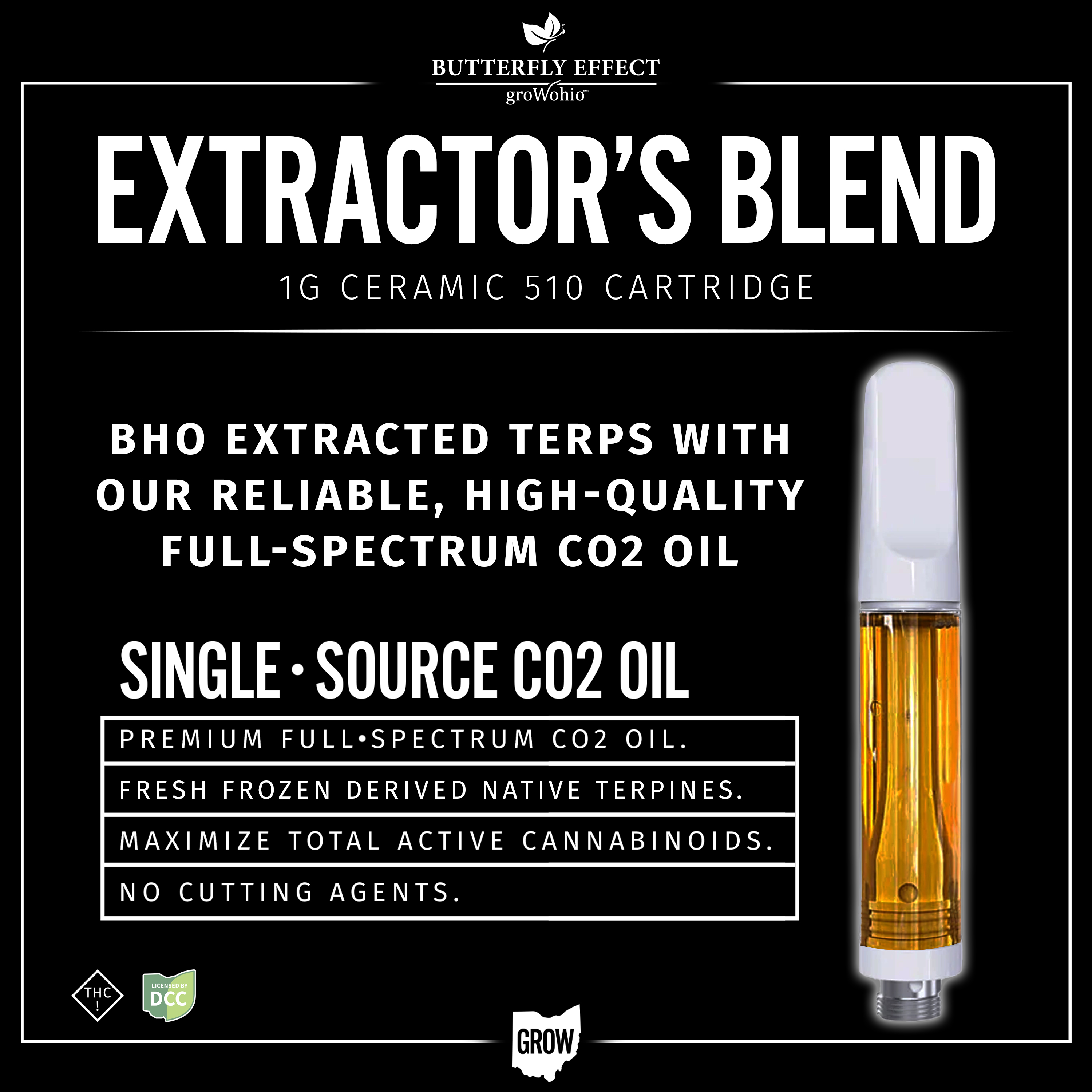 Butterfly Effect: BLJK - CO2 Cartridge 1g