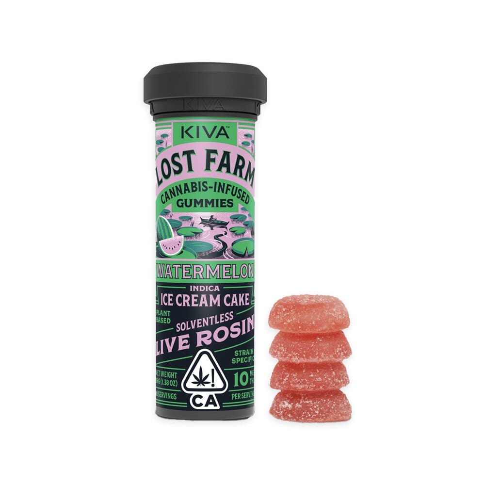 Watermelon Ice Cream Rosin Gummies