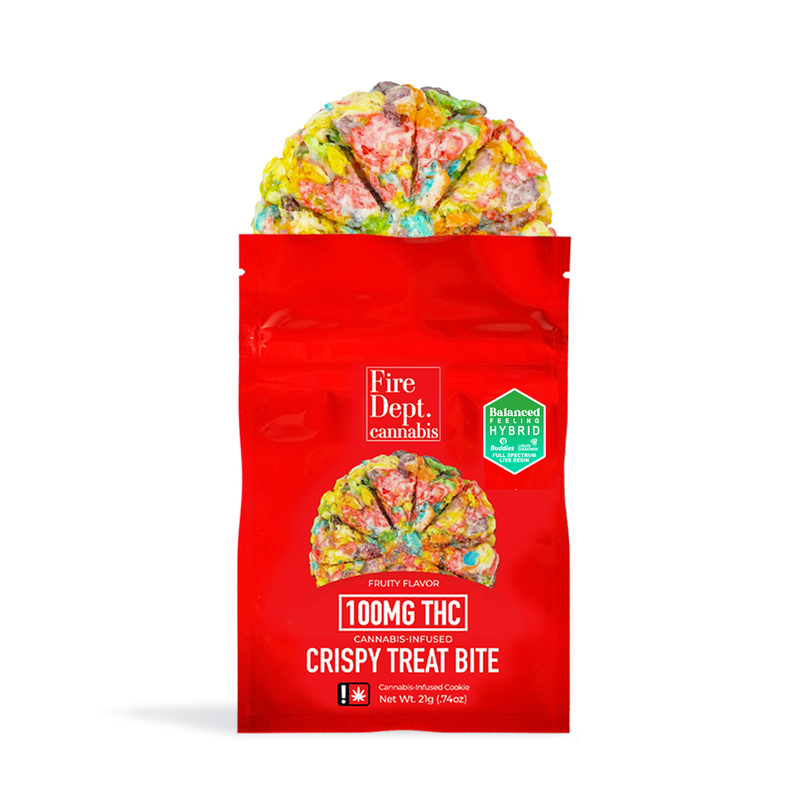 Hybrid Fruity Crispy Treat | 100mg
