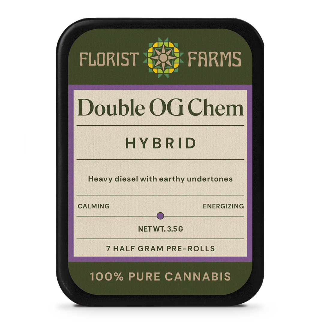 Double OG Chem | Half Gram Pre-Rolls | 7pk