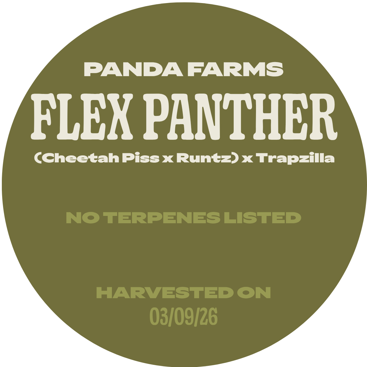 Panda Farms | Flex Panther - Bulk Flower