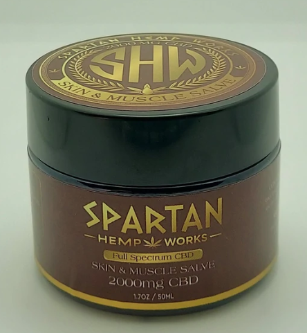 Spartan HempWorks Full Spectrum Skin & Muscle Salve 2000mg