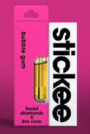 Stickee LR x LQD Vape - Bubble Gum
