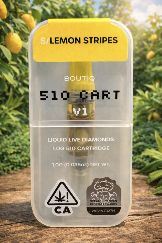 Lemon Stripes Liquid Live Diamonds   1 G