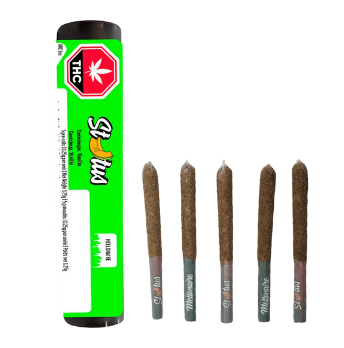 Status - Mellonaire Liquid Diamond Infused Kief Coated Pre-Roll - Indica - 5x0.25g