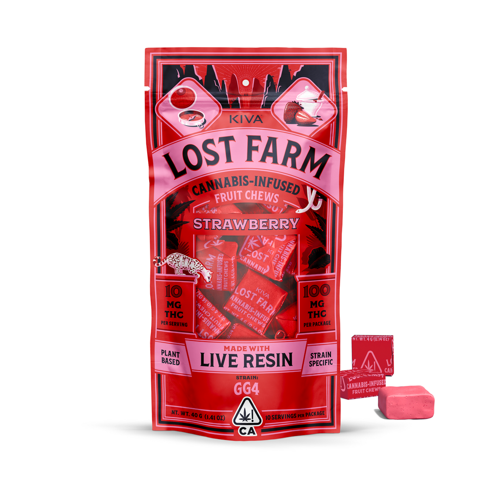 Lost Farm — Pink Jesus Chews - Strawberry