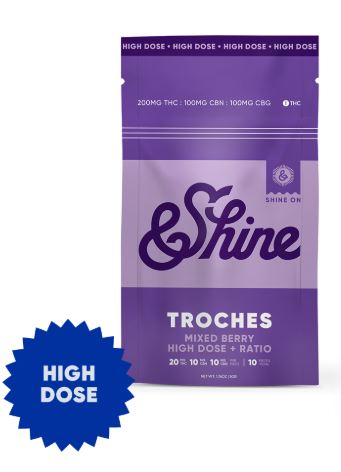 2:1:1 Mixed Berry Plus Troches 40mg/10pk