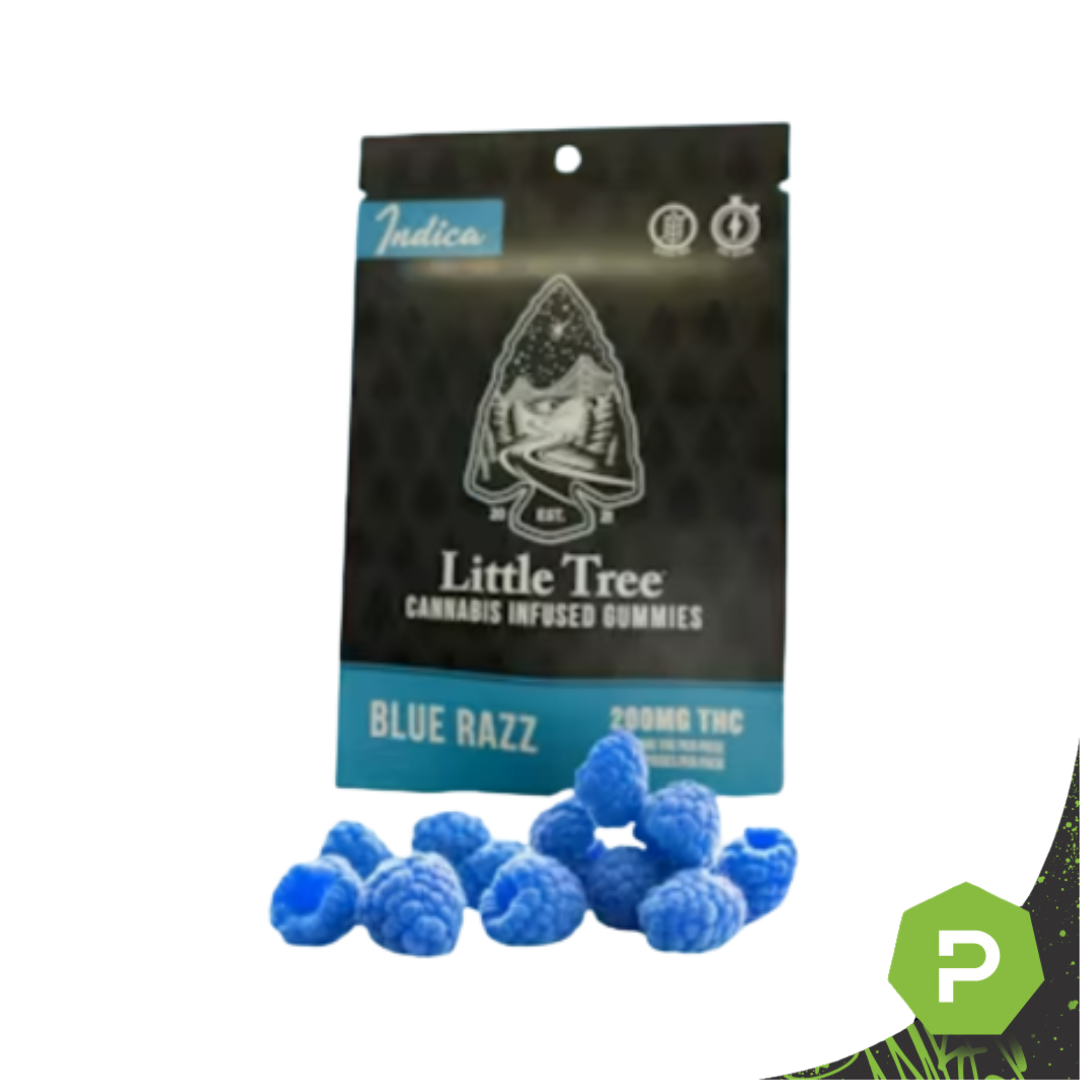 Little Tree | 200mg Gummies | Blue Razz