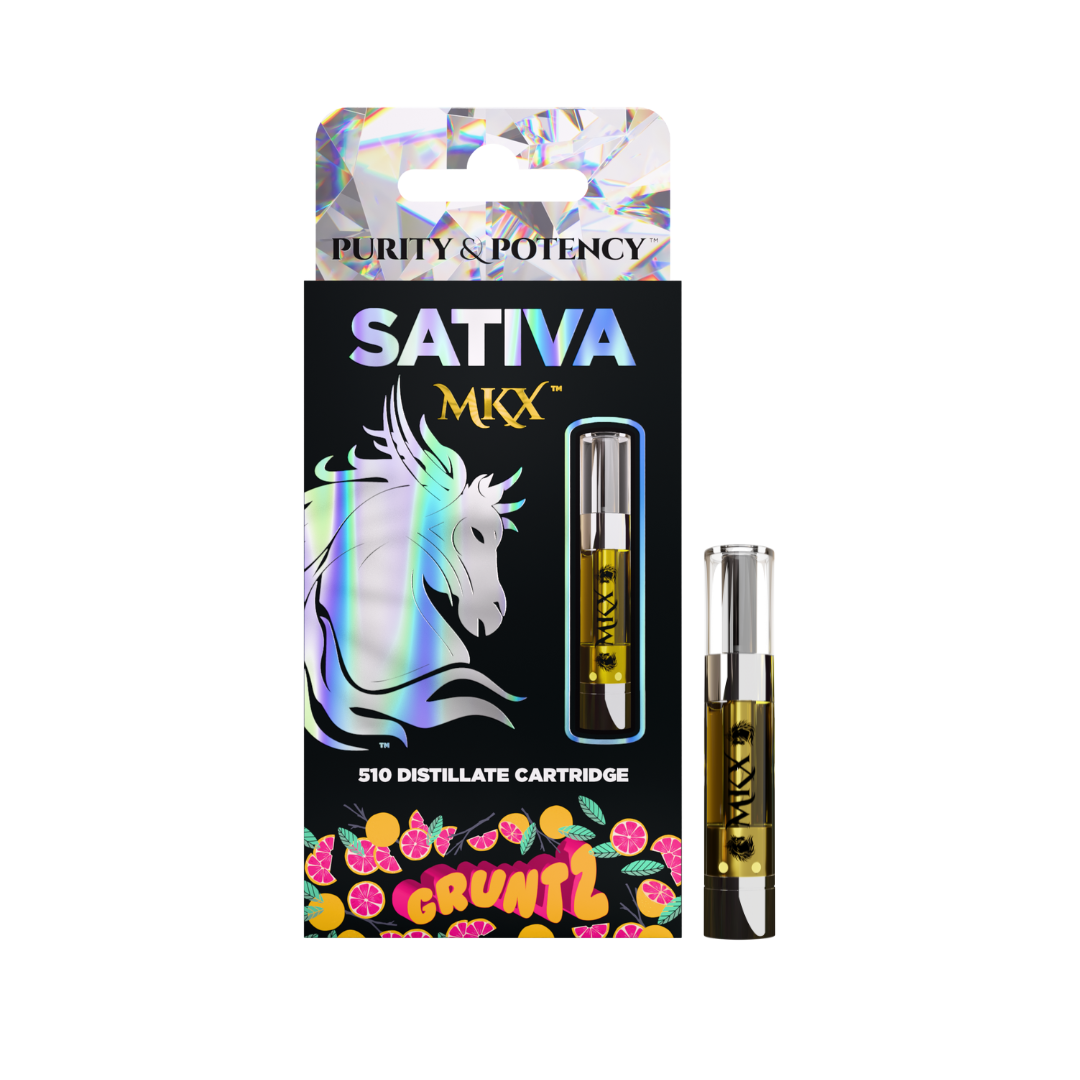MKX 1 Gram 510 Thread Carts - Gruntz (Sativa)
