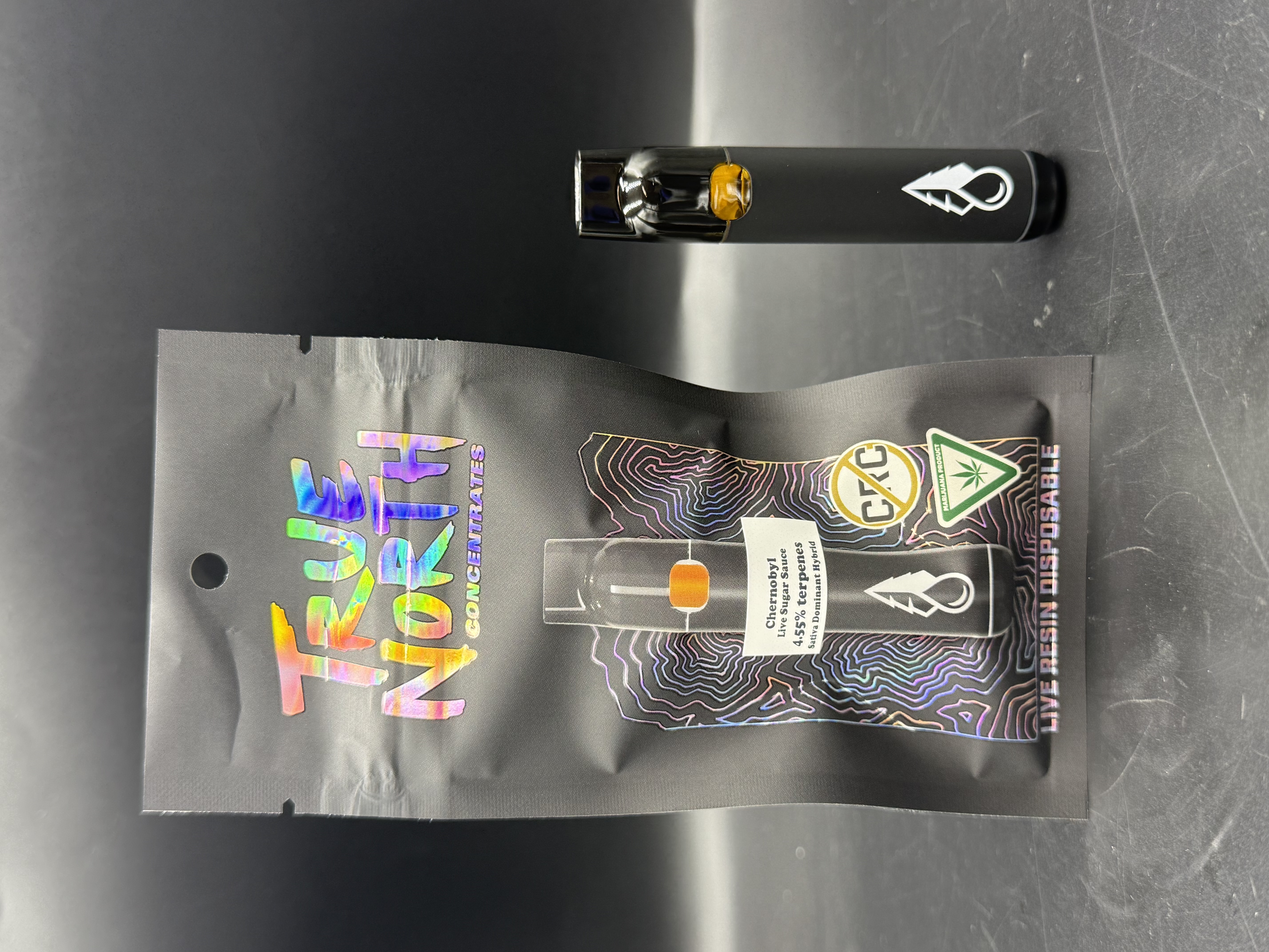 True North | Chernobyl | Live Sugar Sauce Disposable | 1g | Sativa