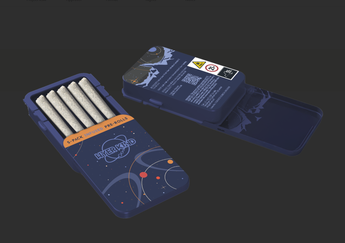 Preroll Island Time Kush Bananaberry