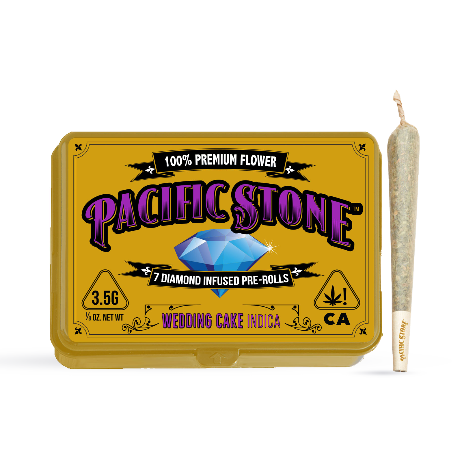 Wedding Cake Diamond Infused Pre-Roll 7-pack | 3.5g