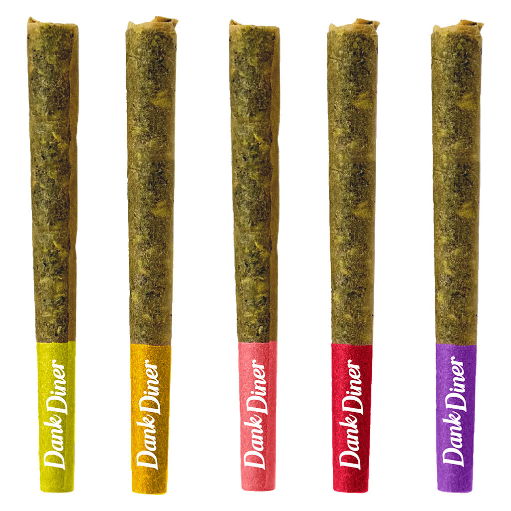 Dank Diner - Smoothie Pack of Infused Pre-Roll - Hybrid - 5x0.5g