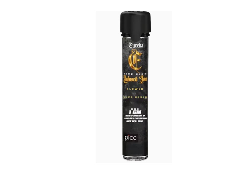 Eureka - Columbian Gold x Donny Burger Live Resin Infused Joint Preroll - 1g