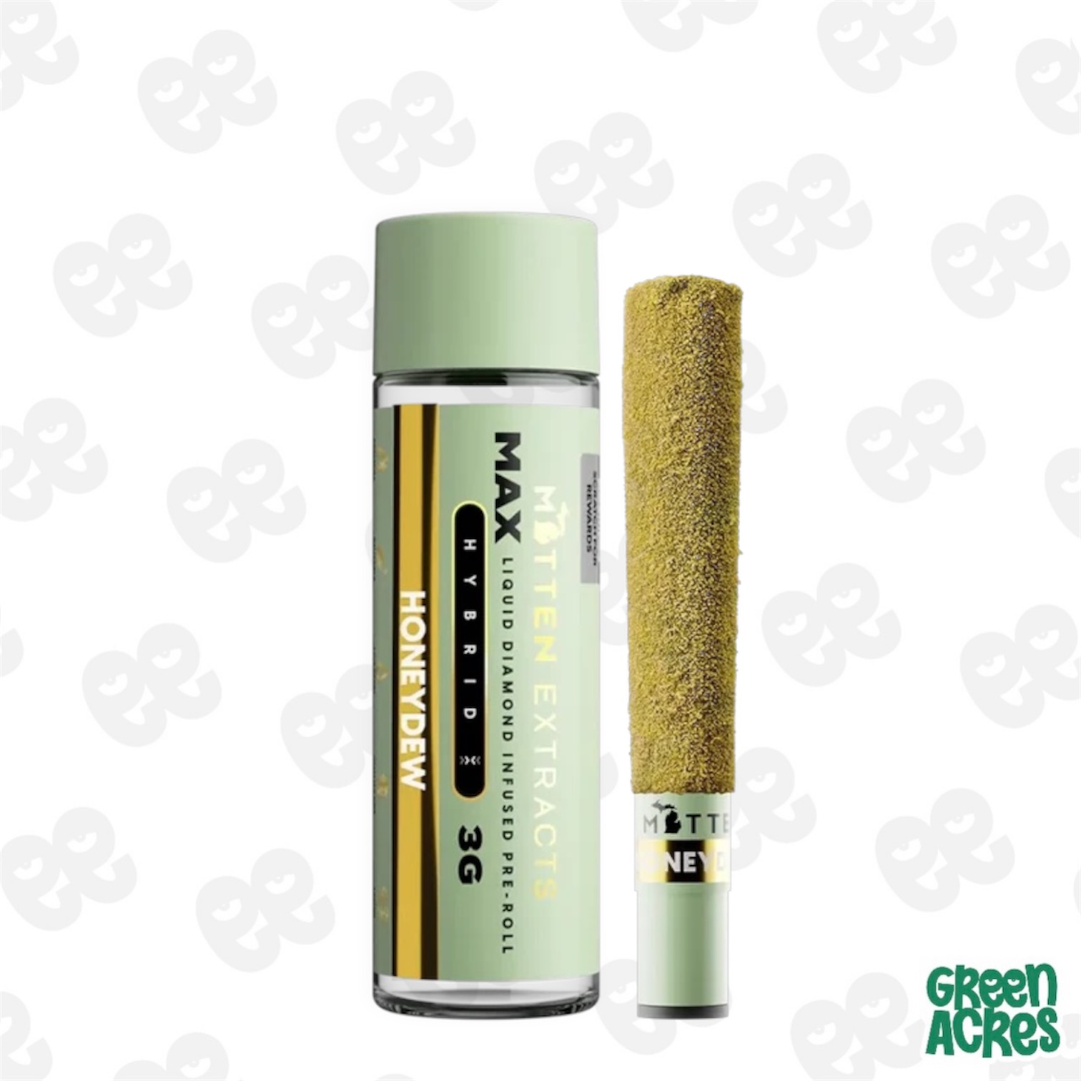 Mitten Extracts: Honeydew 3G MAXX Diamond Infused Preroll