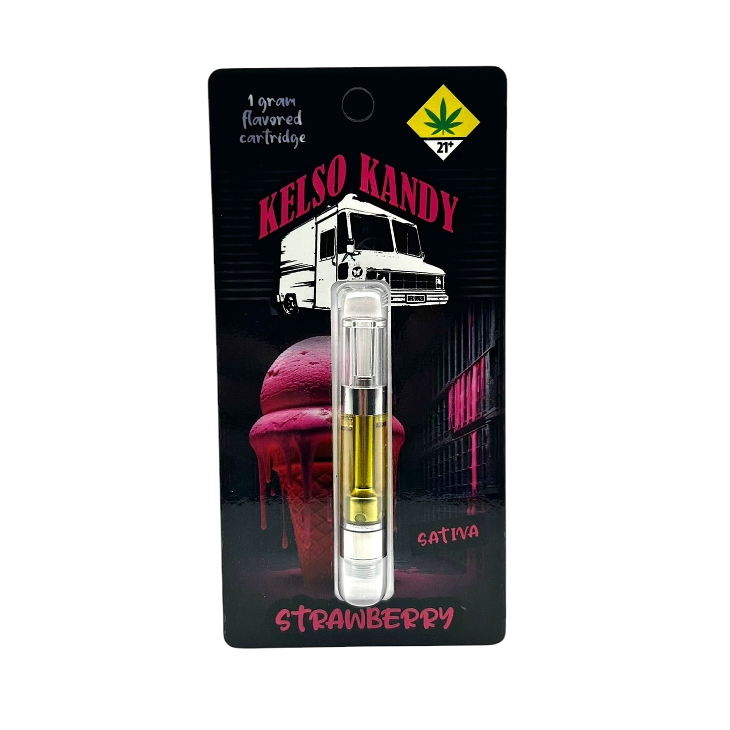 Kelso Kandy Strawberry (Sativa) 1g Cartridge