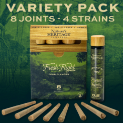 Nature's Heritage | Flight Pack - 4 Strains 8pk product photo