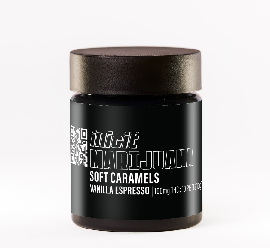 ILLICIT Vanilla Espresso Caramels 100mg