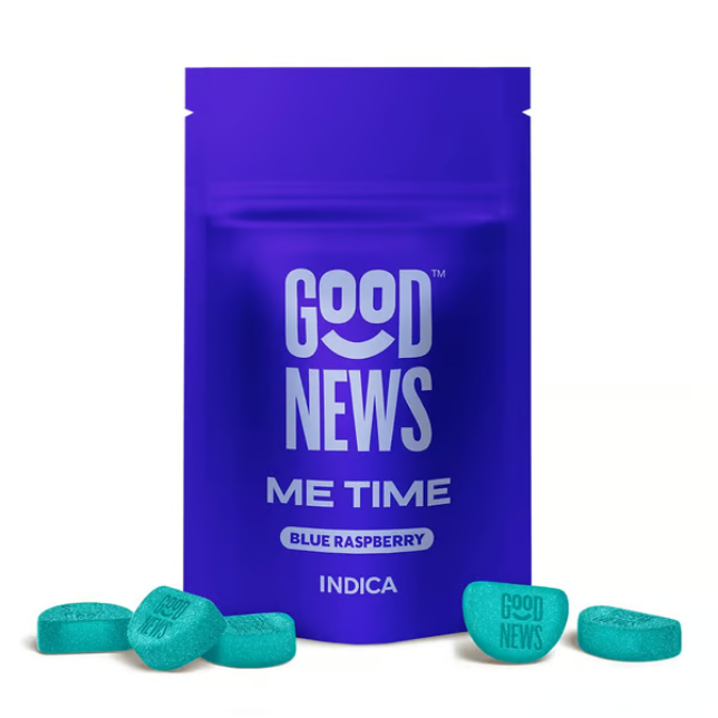 Me Time - Blue Raspberry - Indica - Gummies - 100mg (10pk)