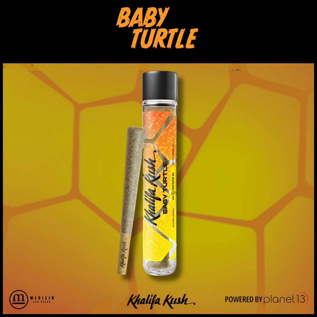 Khalifa Kush Baby Turtle 1g Preroll