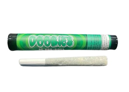 Doobies | Peaches & White Grapes 1g Preroll