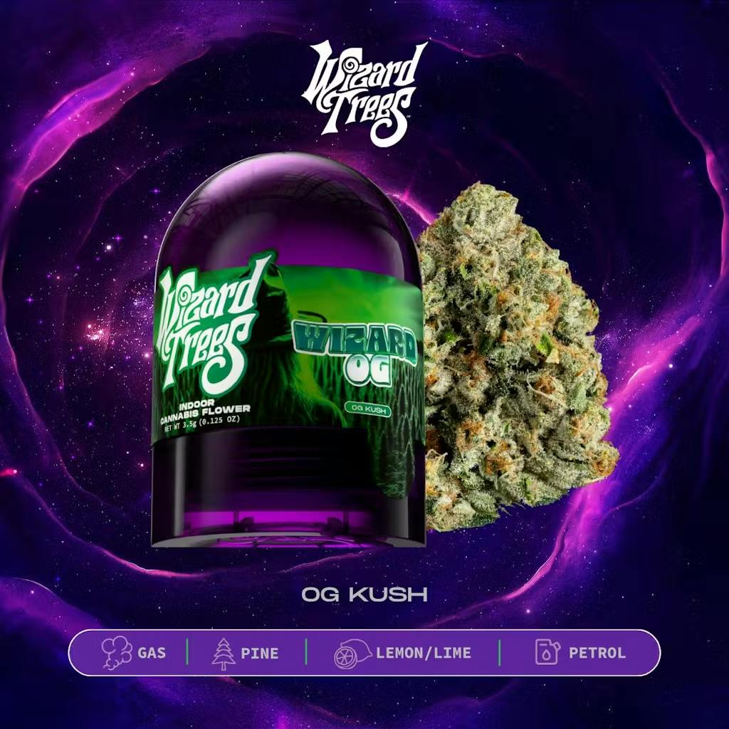 Wizard Trees | Flower | Wizard OG | 3.5g | Indica | THC 21.65%