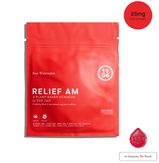 Gummies - Sour Watermelon (Relief AM)