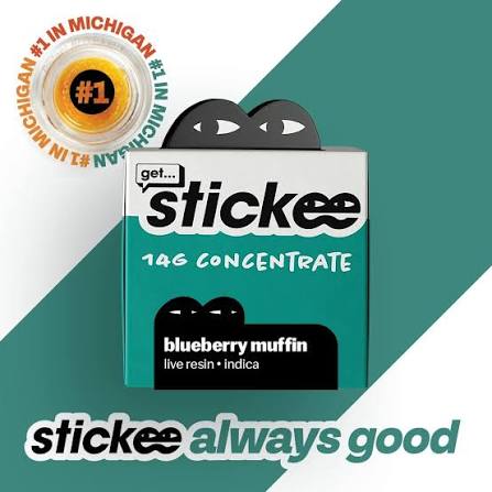 Stickee Blueberry Muffin Live Resin 5g