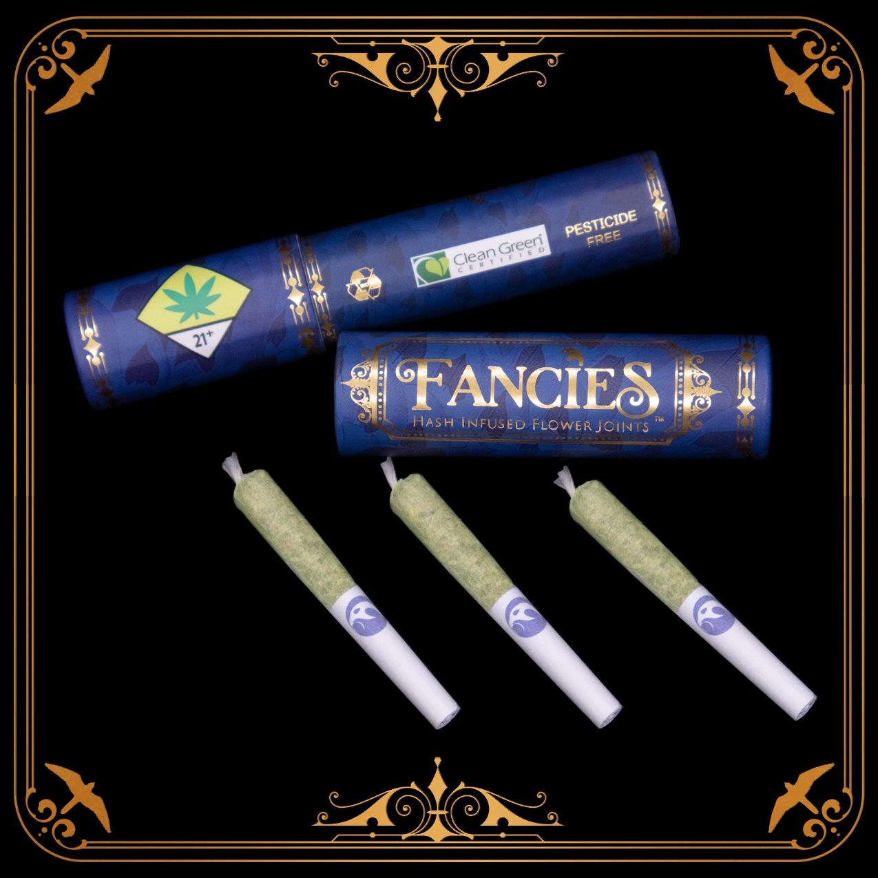 Deep Sea Flower X Pacific Blue Hash Fancies 3-Pack | 1g