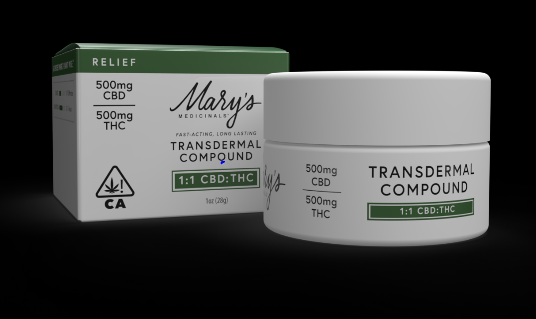 Mary's Medicinals - 1:1 Transdermal Cream Non-Fragrant 2oz