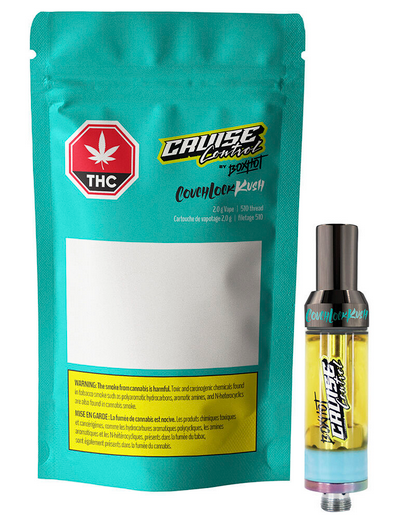 028 - BOXHOT Cruise Control - CouchLock Kush 510 Thread Cartridge