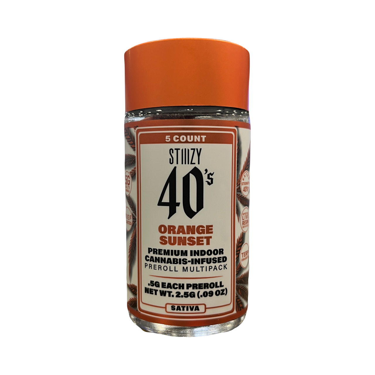 Orange Sunset 40's Pre-Roll Pack