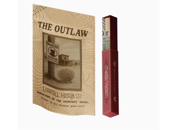 Lowell Herb Co. - The Outlaw - Trailblazer Preroll - 1g