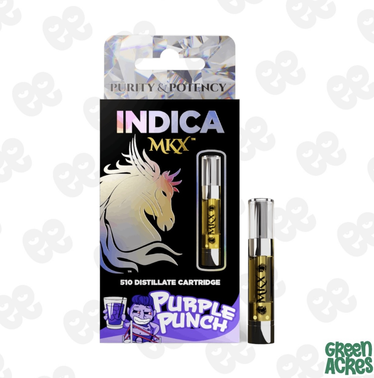 MKX 1 Gram 510 Thread Carts - Purple Punch (Indica)