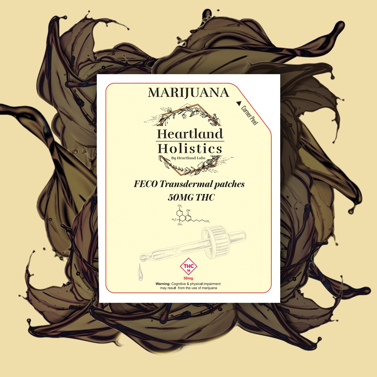 HEARTLAND LABS TRANSDERMAL FECO PATCH (H) 45MG